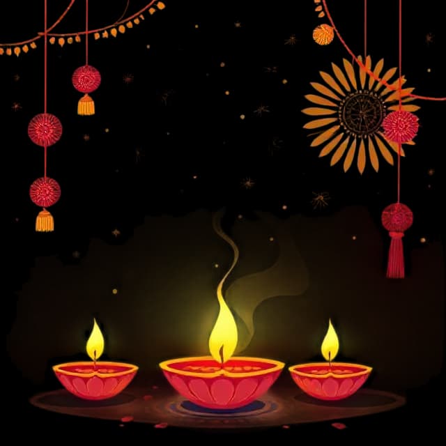 Diwali banner no bckground, Diwali Design png