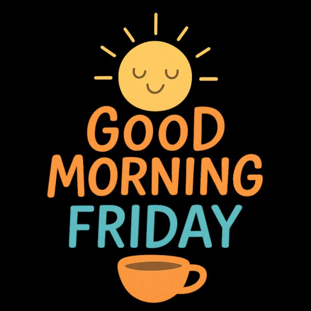 Good Morning Friday, whatsapp png