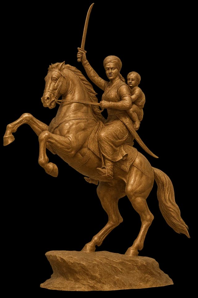 Jhansi Ki Rani Lakshmibai Statue png