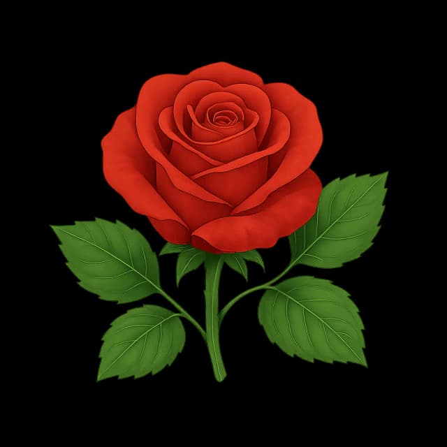 Rose Flower, Design Template, Flower png