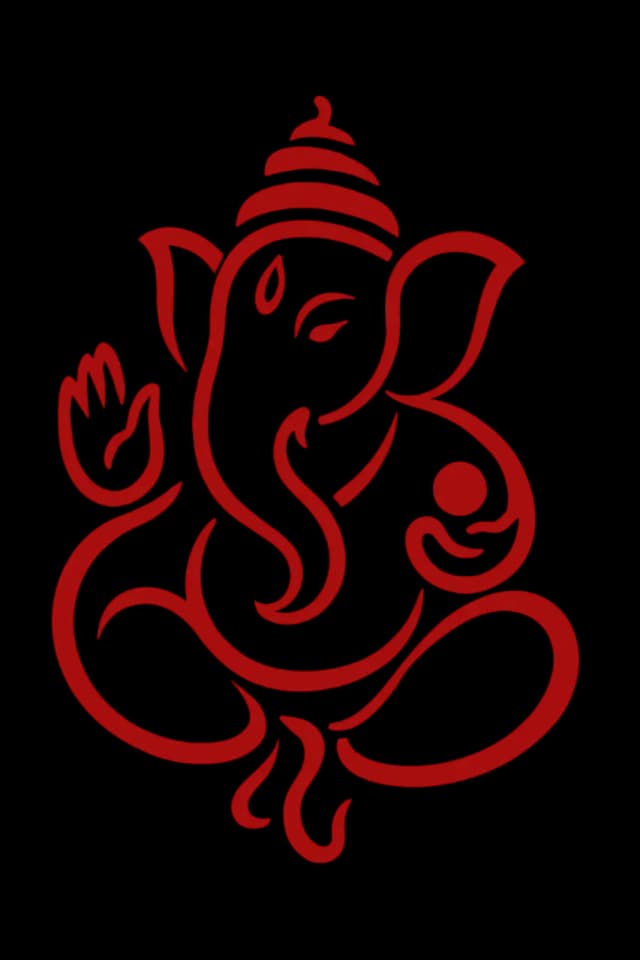 Hindu God Ganesh Vector Art